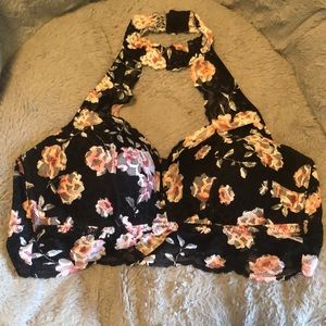 PINK Victoria’s Secret high neck lace bralette